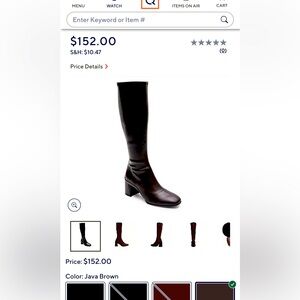 NWT in original box Aerosoles Java boots!